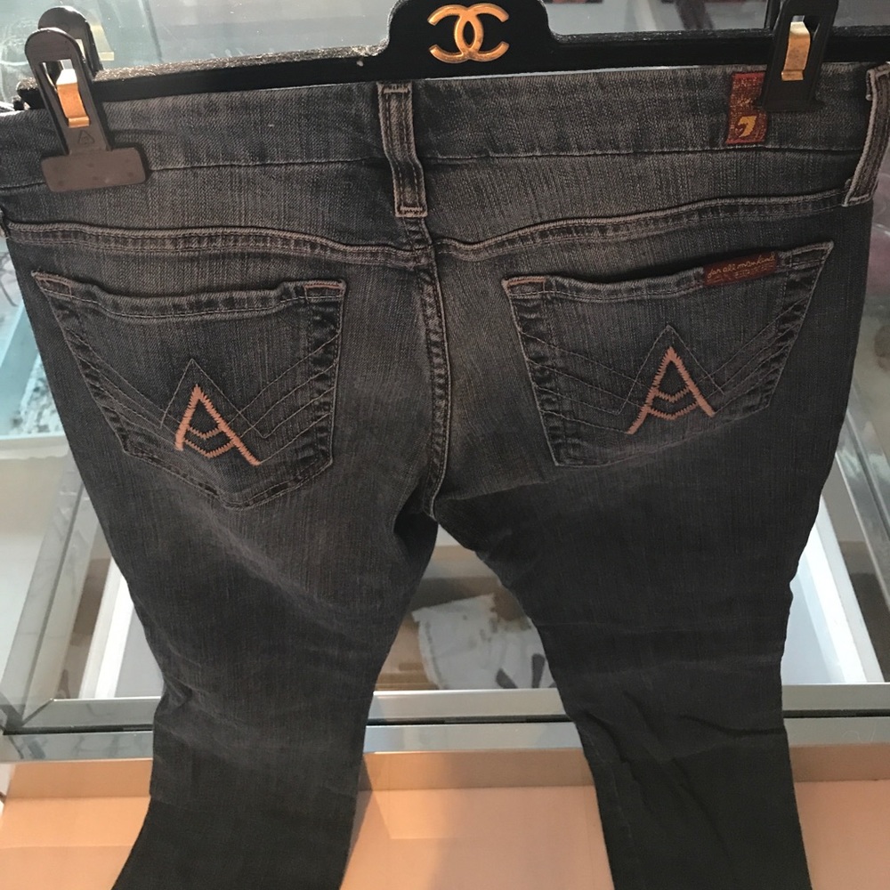7 for all mankind 'A' pocket