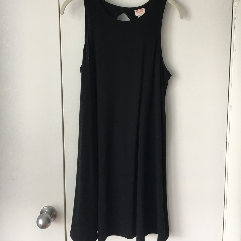 Mossimo by Target black mini tank dress