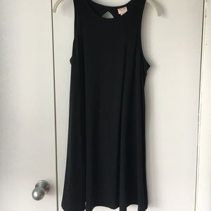 Mossimo by Target black mini tank dress