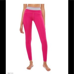 BNWT Ivy Park hot pink Logo leggings