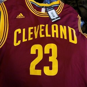 Never worn LeBron James jersey