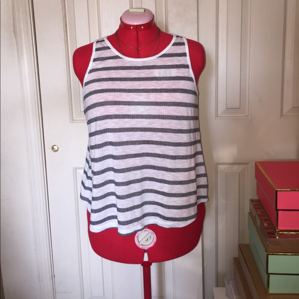 Old Navy Striped Racerback Tank