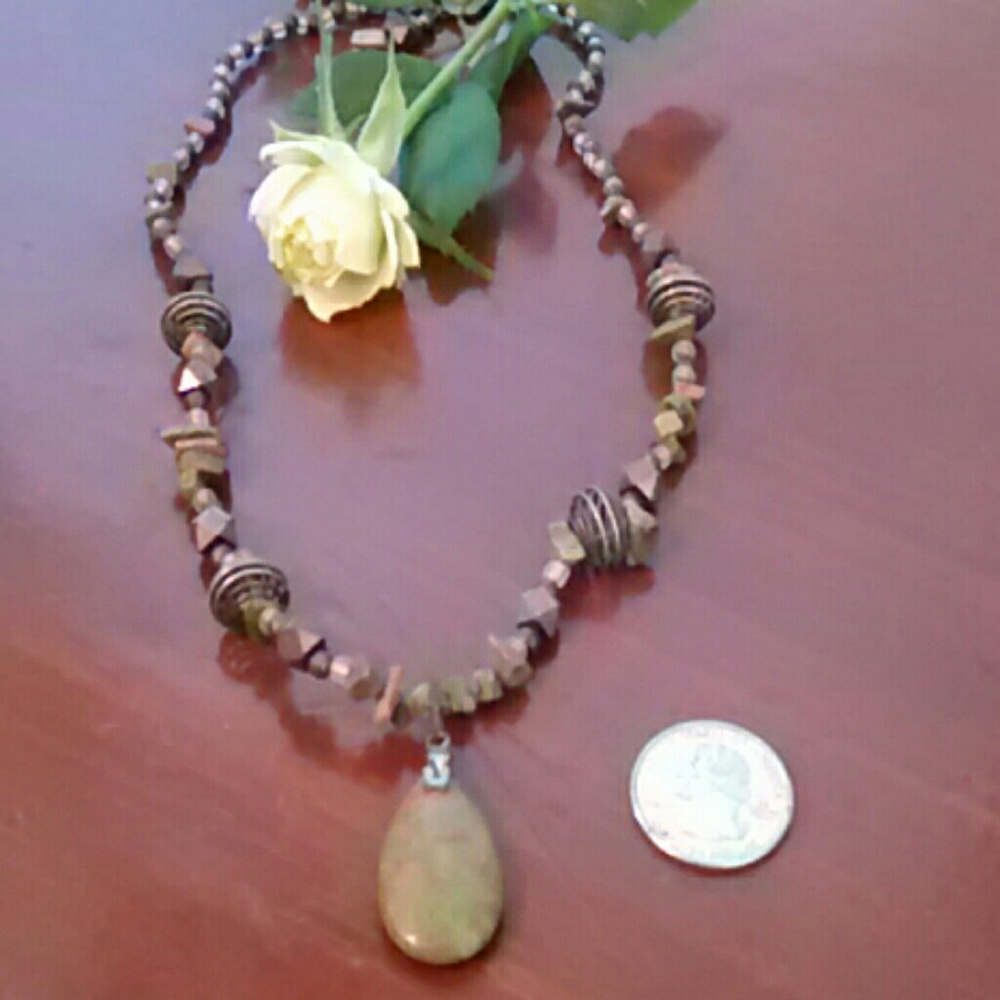 Stone necklace
