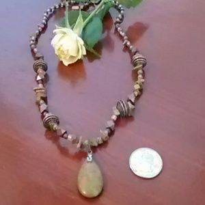 Stone necklace