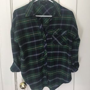 Comfy Fall Flannel Top