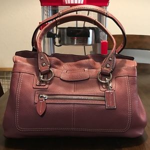 ***Rare Color*** Coach Mauve Handbag ***Rare Color*** Coach Mauve Handbag