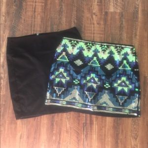 Two skirts for the price of one Two skirts for the price of one