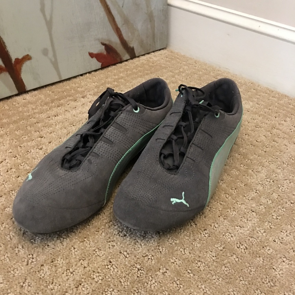 Gray Puma Sneakers