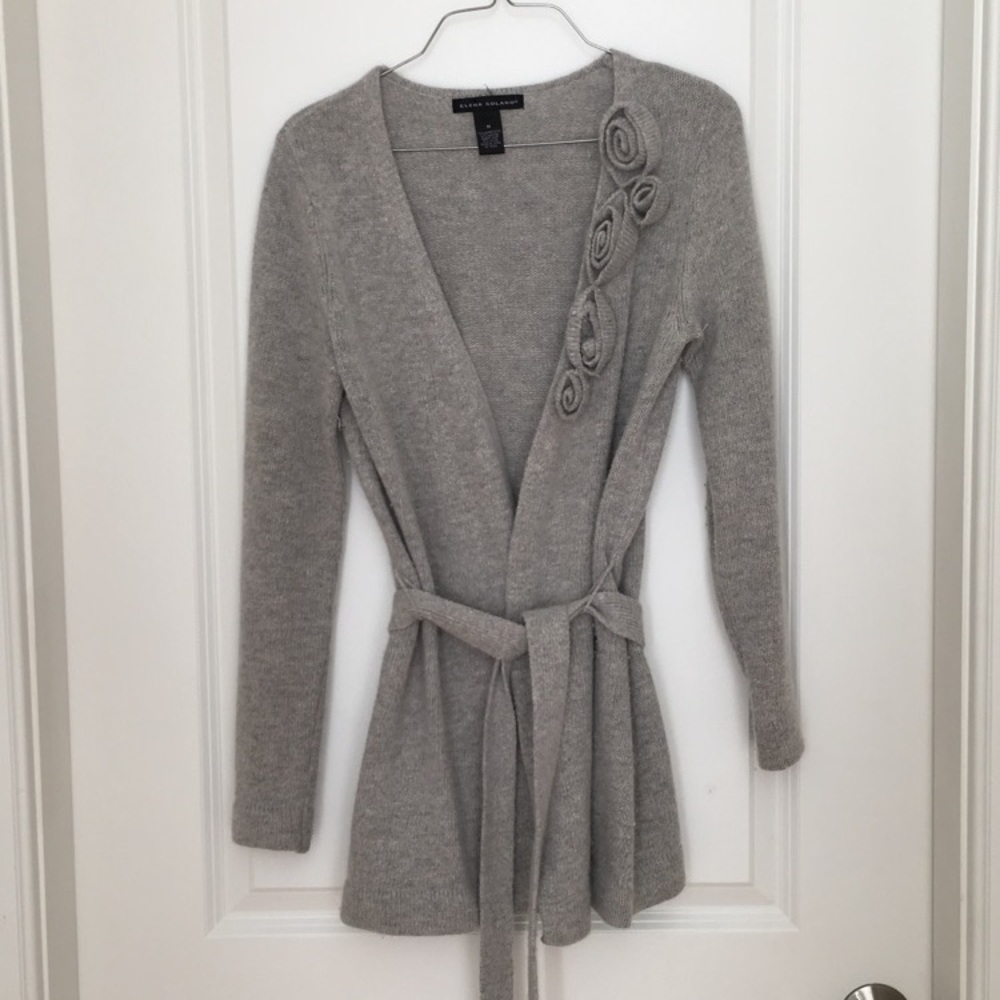 Elena Solano Wrap Sweater