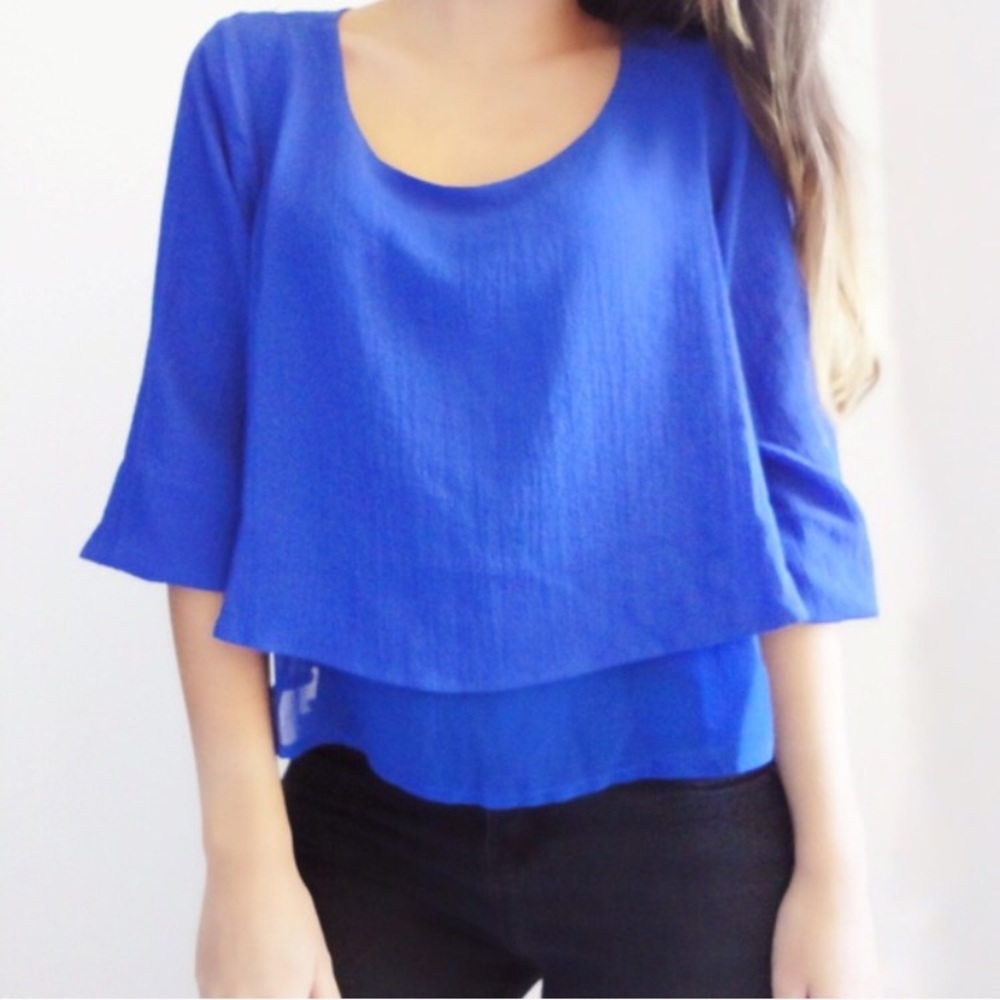 NWT Cobalt Blouse