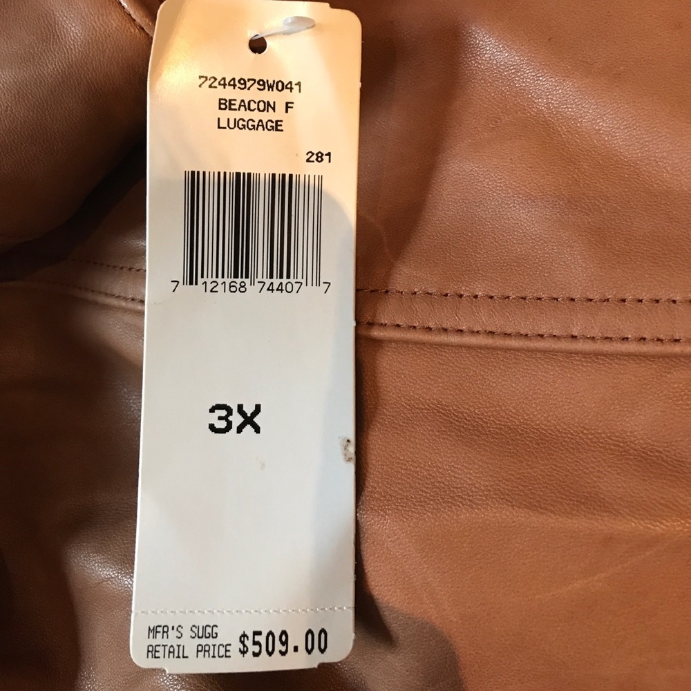 ❌SOLD ❌Ralph Lauren leather jacket, ♣️RL♣️ - Picture 5 of 7