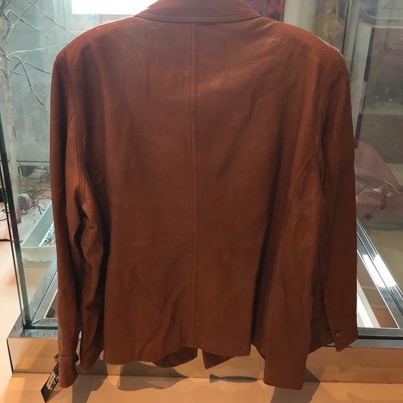 ❌SOLD ❌Ralph Lauren leather jacket, ♣️RL♣️ - Picture 2 of 7