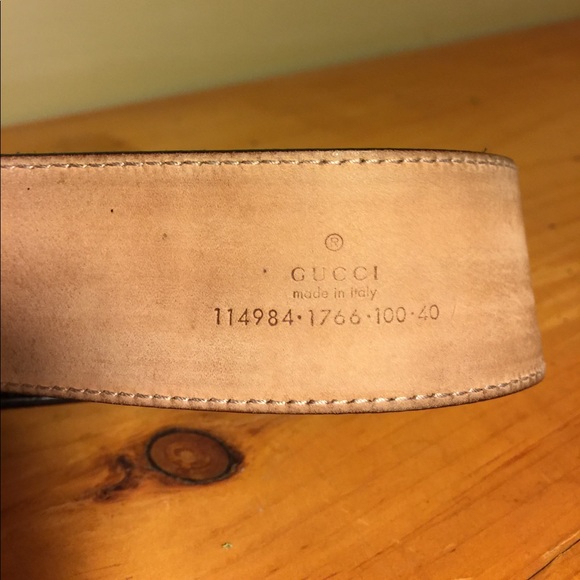 Gucci web stripe belt - Picture 2 of 2