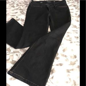 Liverpool jeans size 10 petite. Dark denim wash.