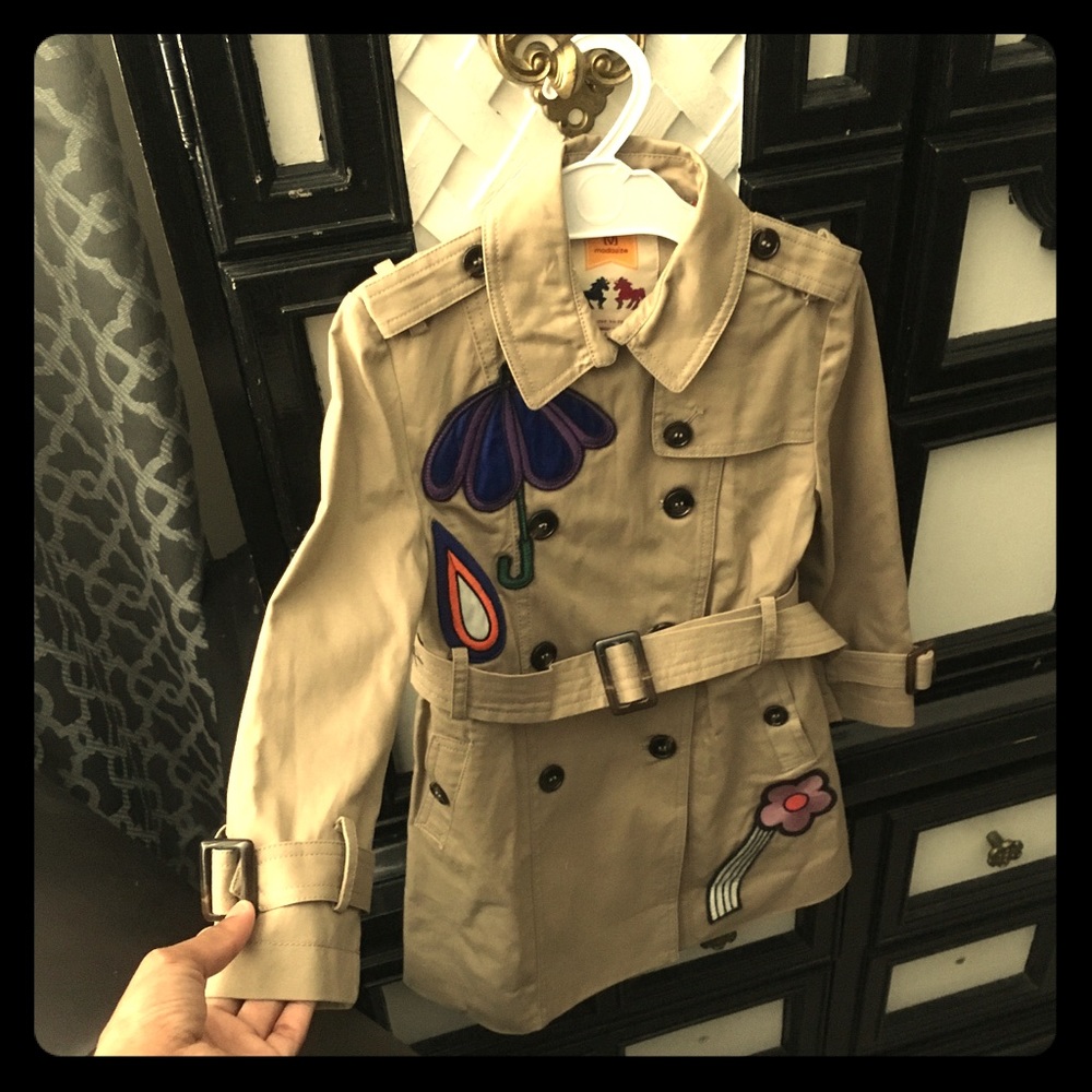 3t/4t girls designer trench