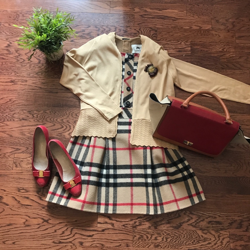 Burberry 100% Cashmere Dress - Picture 1 of 7