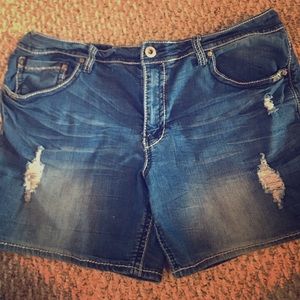 Jean shorts