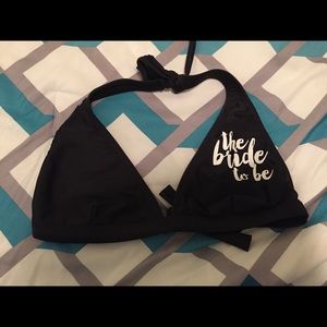 Bride-To-Be Bikini Top, L