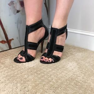LAMB sexy black heels