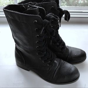 Black Leather boots
