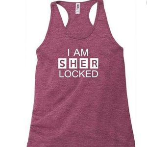 Sherlock Racerback Tank Sherlock Racerback Tank