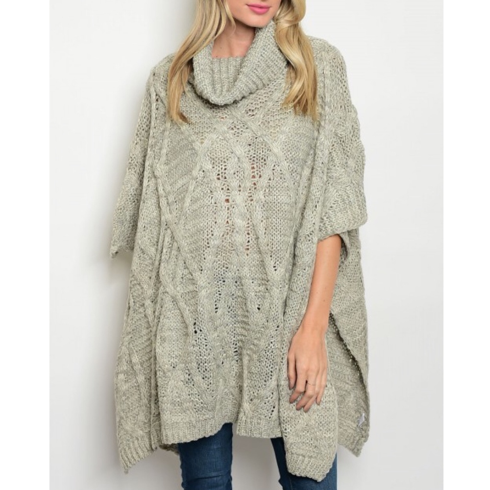 GIGI Loose Fit Sweater - GREY