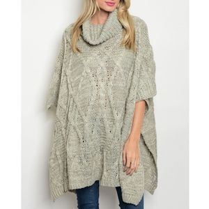 GIGI Loose Fit Sweater - GREY