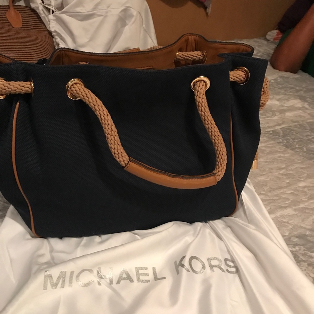 Blue purse