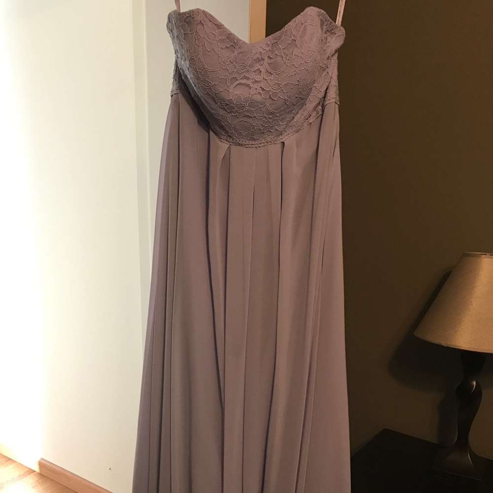 Light purple gown