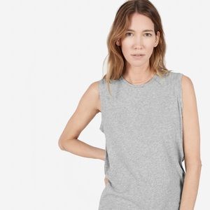 Everlane Large gray cotton muscle tee Everlane Large gray cotton muscle tee