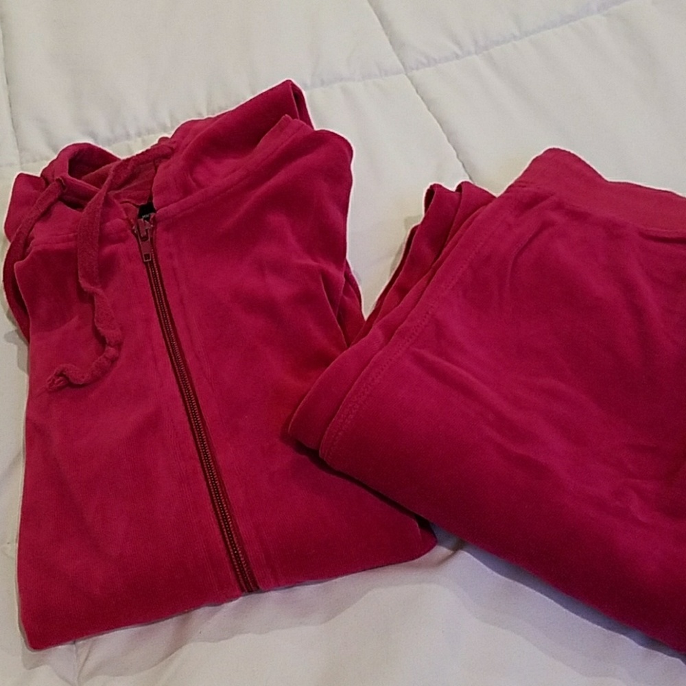 Velour Leisure pant suit