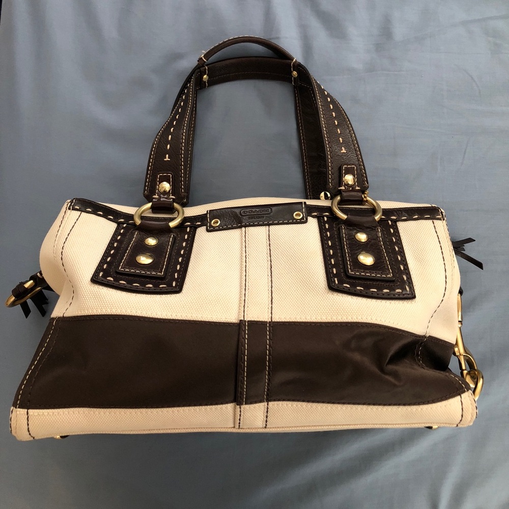 Coach hamptons satchel