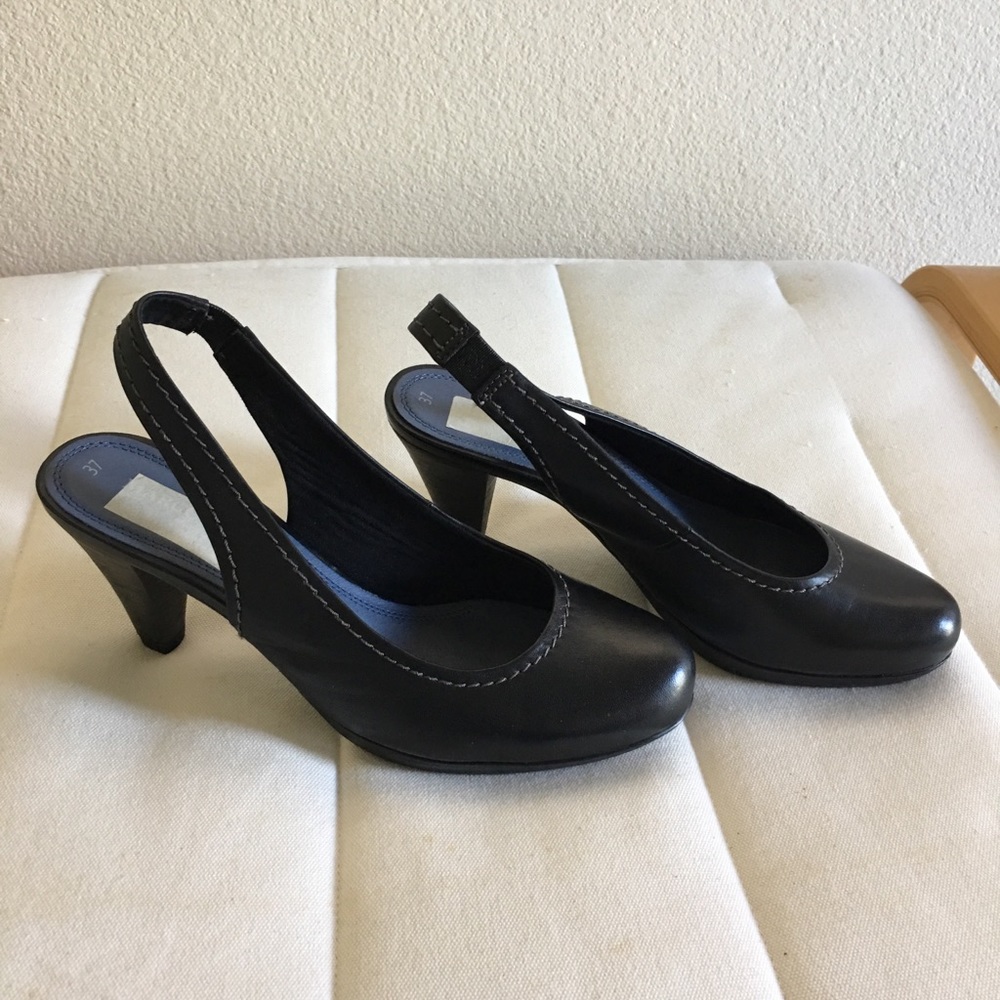 Italian Leather Shoes, Size 7