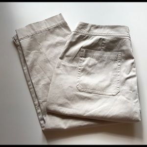 J. Jill Live-In Chino Capri Pants