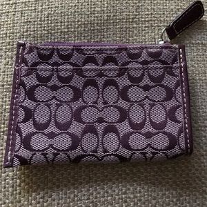 Authentic Coach Keychain, card holder /coin purse