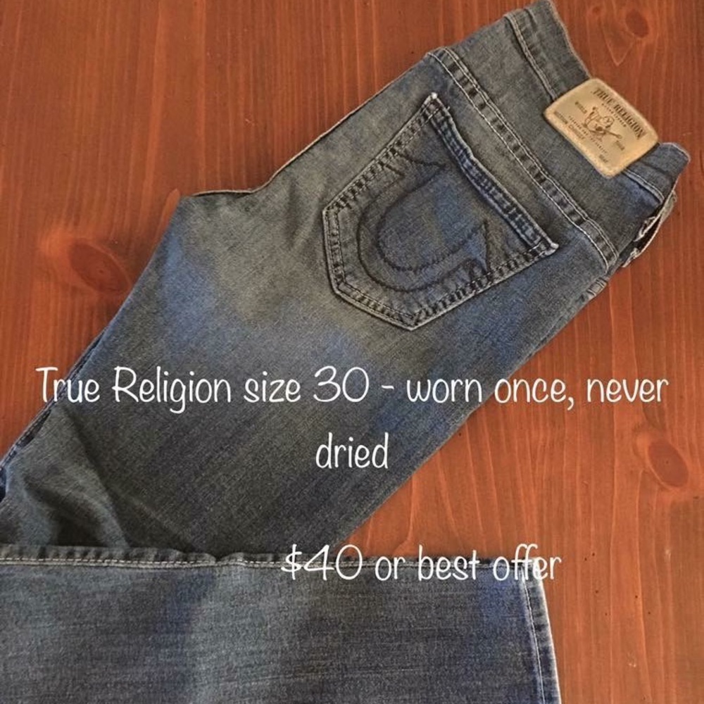 True Religion skinny jeans size 30