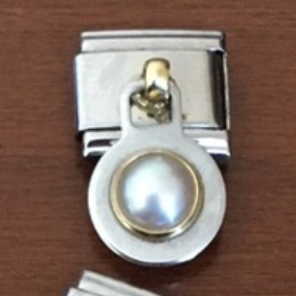 Nomination Pearl drop charm