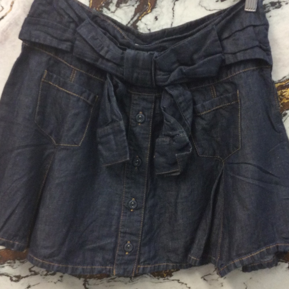 Moschino Jean Skater Skirt