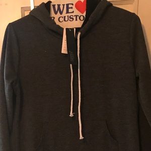 Long sporty hooded dress