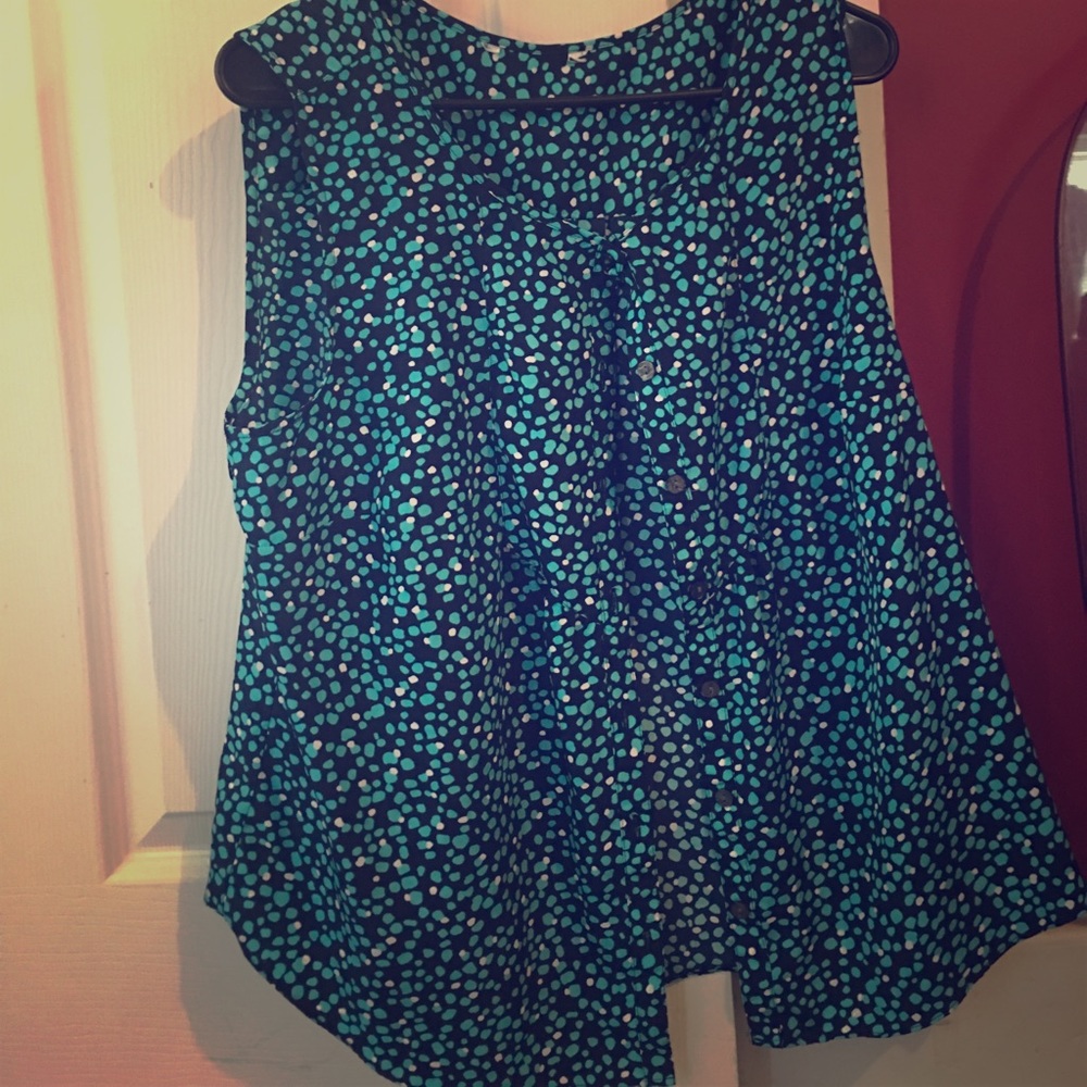 Button down Tank Top