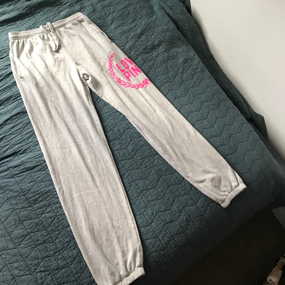 Pink Victoria's Secret sweats