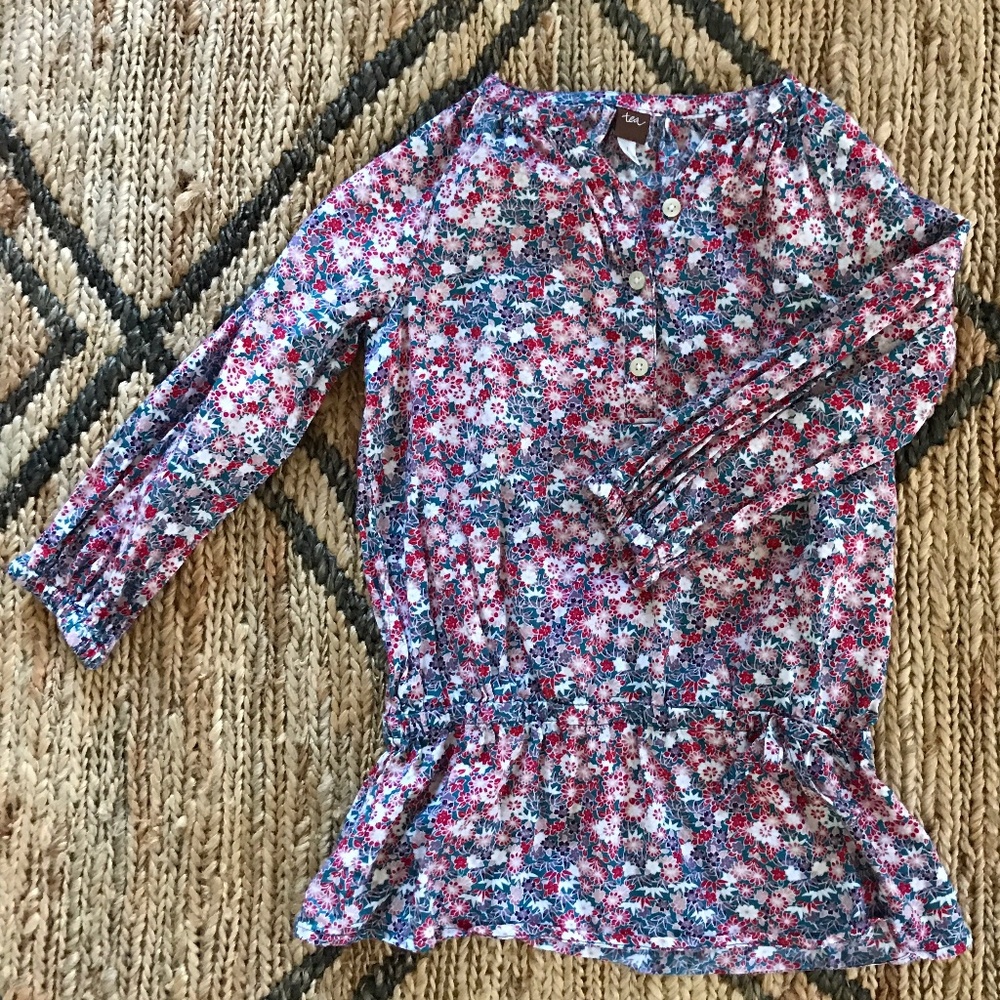 Tea Collection Drop Waist Top