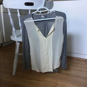 Aritzia Babaton Silk Long Sleeve