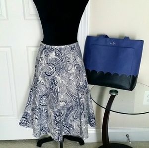 NWOT Talbots size 6 A line skirt