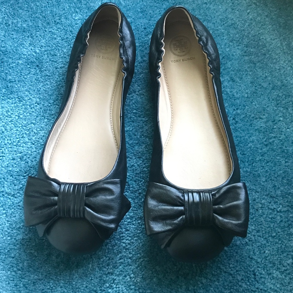 Tory Burch divine bow driver flats