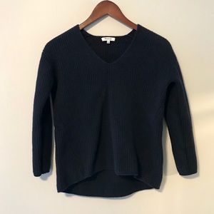 Madewell Wool Navy Sweater