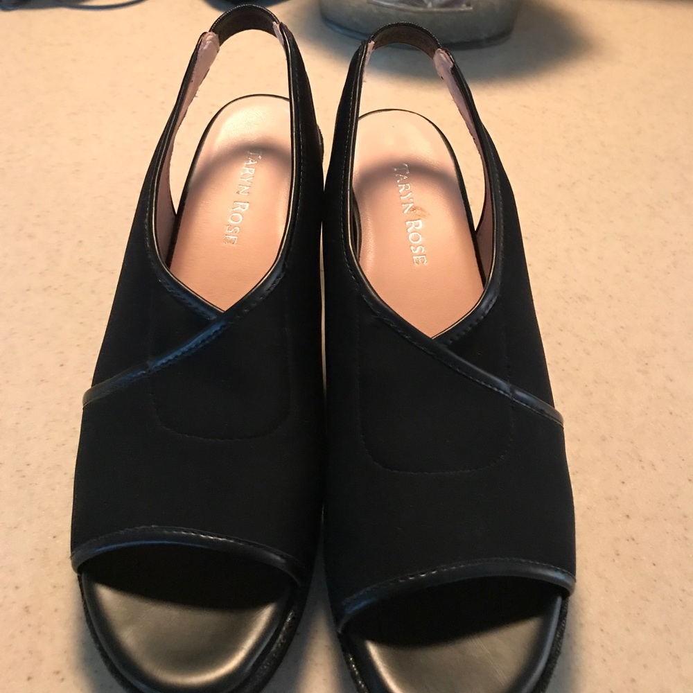 Taryn Rose Slingback wedge sandal