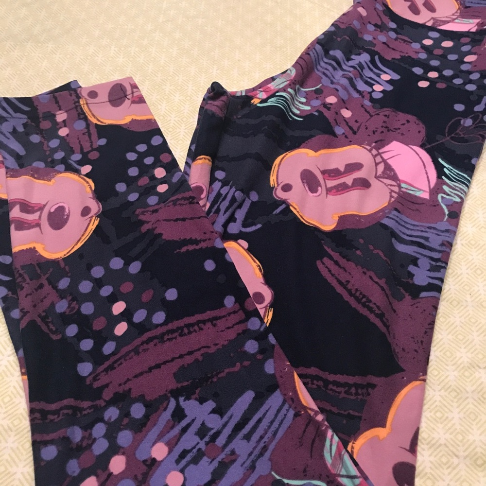 Bn Disney Lularoe leggings os