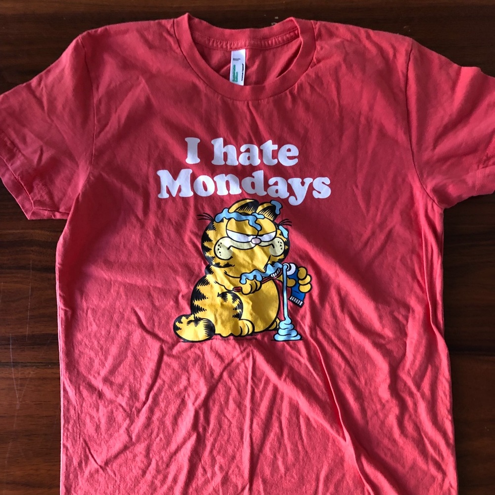 I hate Monday’s Garfield t-shirt