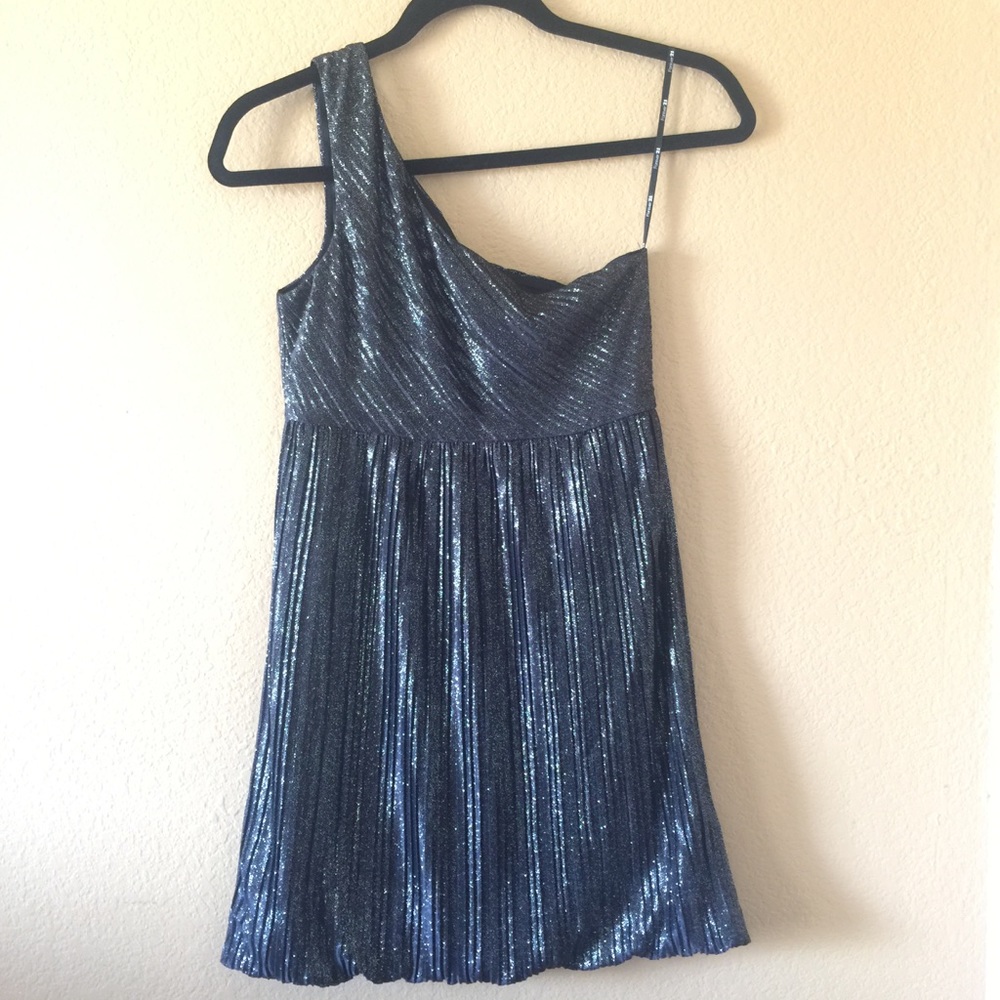 Sparkly One Shoulder Dress - Small - Picture 2 of 3